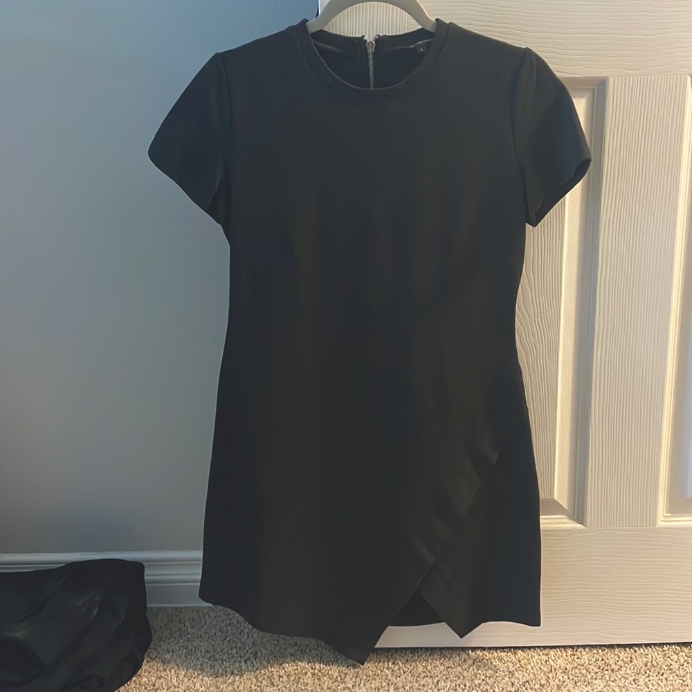 Charcoal olivaceous tight dress!